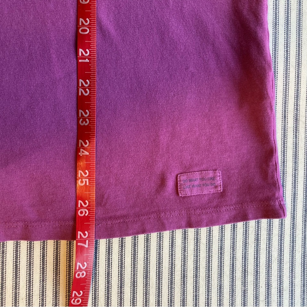 Life is Good - Women's Lilac Long Sleeve Top, “Snow Day”, Size XL - Picture 7 of 11